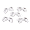 Transparent Acrylic Beads X-OACR-M011-16-1