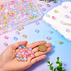 8Bags 8 Colors Transparent Czech Glass Beads GLAA-TA0002-48-6