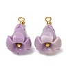 Dyed Synthetic Coral Pendants GG-CBAC295-02G-05-1