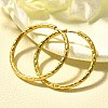 304 Stainless Steel Hoop Earrings for Women EJEW-M068-13D-G-2