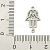 Non-Tarnish 201 Stainless Steel Hollow Connector Charms STAS-M015-16P-3