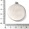 304 Stainless Steel Pendants STAS-Z067-03P-3