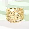 304 Stainless Steel Cuff Bangles BJEW-P382-01B-G-2