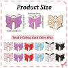 36Pcs 6 Colors Alloy Enamel Pendants ENAM-SC0006-60-2