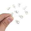 Brass Lobster Claw Clasps KK-902-S-NF-3