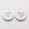 Tarnish Resistant 201 Stainless Steel Pendants STAS-Q201-T474-2