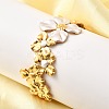 304 Stainless Steel Cuff Bangles for Women BJEW-F509-03E-G-2
