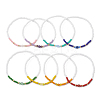 8Pcs Natural Mixed Gemstone & Glass Seed Beads Stretch Bracelets for Women BJEW-MZ00274-5