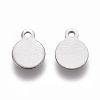Tarnish Resistant 304 Stainless Steel Charms STAS-M274-021E-1