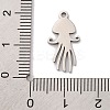 Non-Tarnish 201 Stainless Steel Pendants LS-STAS-U016-08P-04-3