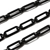 304 Stainless Steel Rectangle Link Chains CHS-S012-26B-B-1