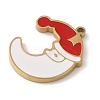 Christmas Theme Ion Plating(IP) 304 Stainless Steel Enamel Pendants STAS-Z083-07G-07-2