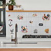 3 Sheets 3 Styles PVC Waterproof Decorative Stickers DIY-WH0404-077-6