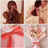 1Roll Solid Color Organza Ribbons ORIB-CY0001-02E-4