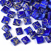 2-Hole Drawbench Glass Seed Beads SEED-S023-43C-09-1