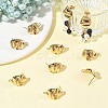 SHEGRACE Brass Stud Earring Findings XGRQ64124-870G-4