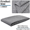 Plum Blossom Pattern Non-woven Polyester Anti-Skid Fabrics DIY-WH0453-90B-2