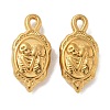 Ion Plating(IP) 304 Stainless Steel Pendants X-STAS-Q334-52G-1