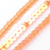 Eco-Friendly Plastic Paillette Beads PVC-Q092-6mm-P88-4