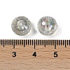 Transparent Electroplate Glass Beads EGLA-N002-31-G08-3