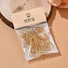 SHEGRACE Brass Kidney Ear Wire XGR0004G-43G-6