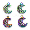 Ion Plating(IP) 201 Stainless Steel Pendants STAS-N098-224M-2