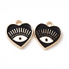Alloy Enamel Pendants ENAM-K066-08C-1