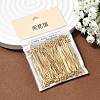 SHEGRACE Brass Eye Pins XGR0083G-31G-6