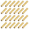 120Pcs Brass Tube Beads FIND-BC0041-63G-1