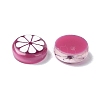 Fruit Series Opaque Resin Cabochons CRES-Q006-01C-2