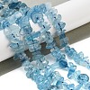 Natural Aquamarine Chip Beads Strands G-E271-96-4