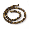 Natural Tiger Eye Beads Strands G-G731-03-6mm-2