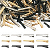 120Pcs 12 Style Iron Alligator Hair Clips Findings PHAR-TA0001-08-1