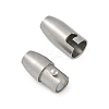 304 Stainless Steel Locking Tube Magnetic Clasps STAS-F194-20P-2