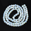Electroplate Glass Beads Strands EGLA-N002-13-A14-2