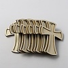 12Pcs Wooden Big Pendants WOOD-WH0030-42A-1