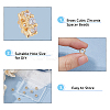10Pocs Brass Micro Pave Clear Cubic Zirconia Spacer Beads KK-HS0001-52LG-4
