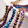 Electroplate Non-magnetic Synthetic Hematite Bead Strands G-F300-22A-1