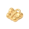Ion Plating(IP) 304 Stainless Steel Charms STAS-N103-23G-2