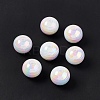 Opaque Acrylic Beads OACR-E004-17-1