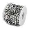 Non-Tarnish 304 Stainless Steel Link Chains CHS-A013-05P-3