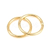 Brass Closed Jump Rings KK-D257-01G-09-2