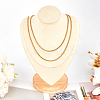 DIY 304 Stainless Steel Venetian Chains Box Chains Necklaces Making Kits DIY-BBC0002-04-6