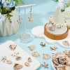 180Pcs 3 Style Ocean Theme Opaque Acrylic Pendants OACR-SP0001-54-3