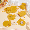 Calabash Velvet Jewelry Storage Drawstring Pouches TP-WH0011-05H-4