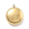 316 Surgical Stainless Steel Pendants LS-STAS-A108-01C-G-1