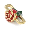 Brass Enamel Connector Charm KK-CBA4231-01B-G-2