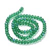 Electroplate Glass Beads Strands EGLA-A044-T1mm-L18-2