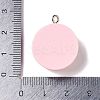 Opaque Resin Pendants RESI-S403-03F-3