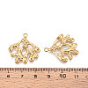 304 Stainless Steel Imitation Coral Pendants STAS-T069-42G-3
